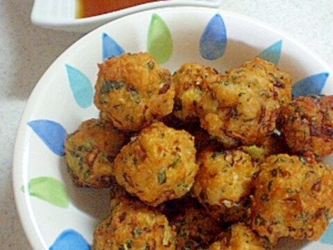 大人の 揚げしそチキンボール レシピ 作り方 By ぺるく ろ 楽天レシピ